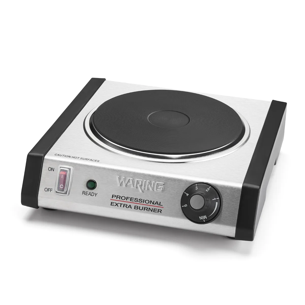 Waring WEB300 11" Electric Countertop Hotplate w/ (1) Solid Burner, Thermostatic Controls, 1.3 kW, 120v