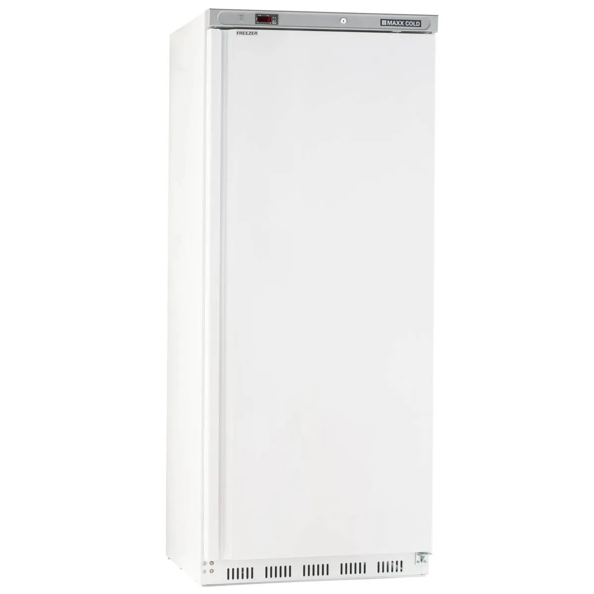 Maxx Cold MXX-23FHC 30.38" 1-Solid Door Reach-In Freezer, Bottom Mounted, 23 cu. ft., Painted Steel Exterior, Aluminum Interior