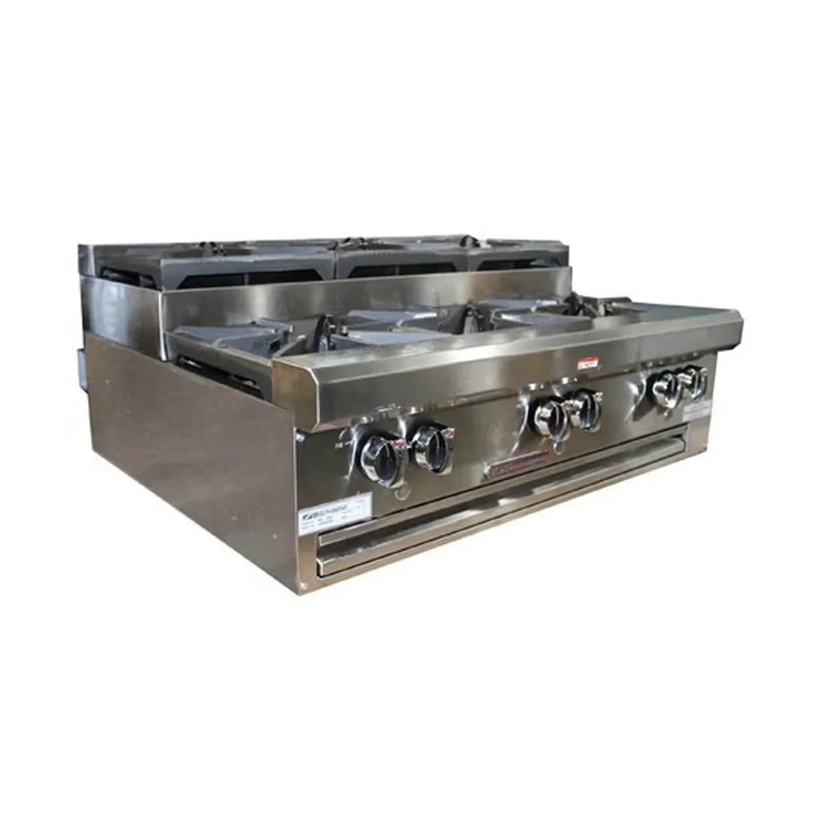 Southbend HDO-24SU 24" Countertop Step-Up Gas Hotplate with (4) Burners, Manual Controls, 132.000 BTU