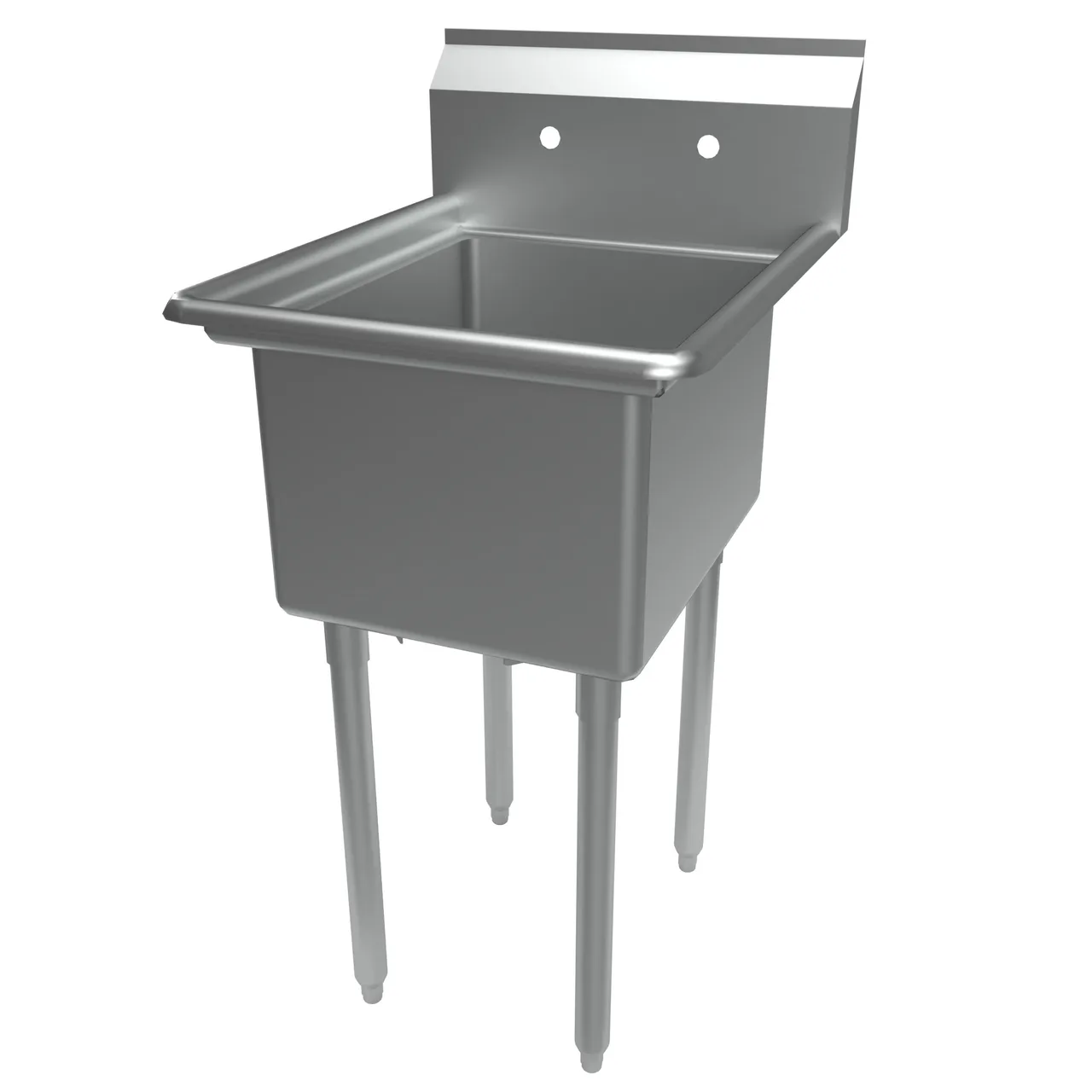 BK Resources ES-1-1620-12 One Compartment Sink