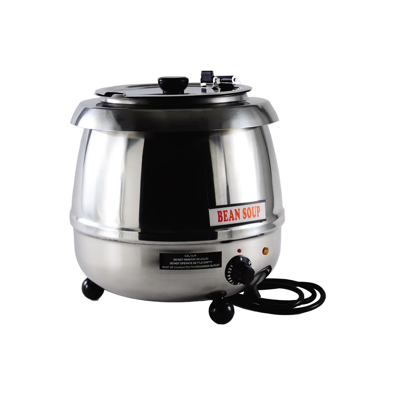 CACChina ELSW-200S Soup Warmer, 10.5 Qt., 13-5/8"Dia X 15-3/8"H, Adjustable Dial
