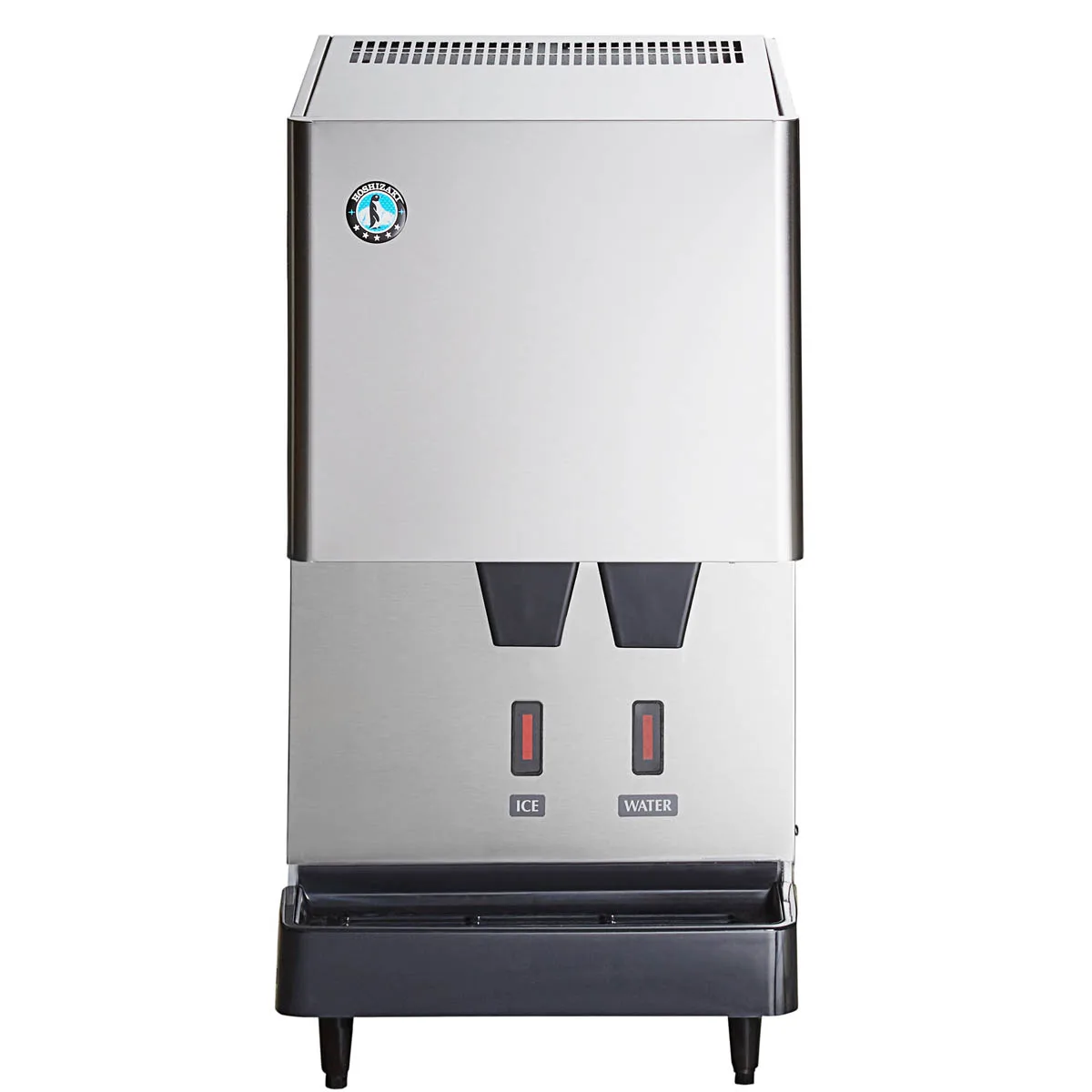 Hoshizaki DCM-300BAH-OS 26" Countertop Nugget 321 lb Ice & Water Dispenser, Air Cooled, 40 lb Bin