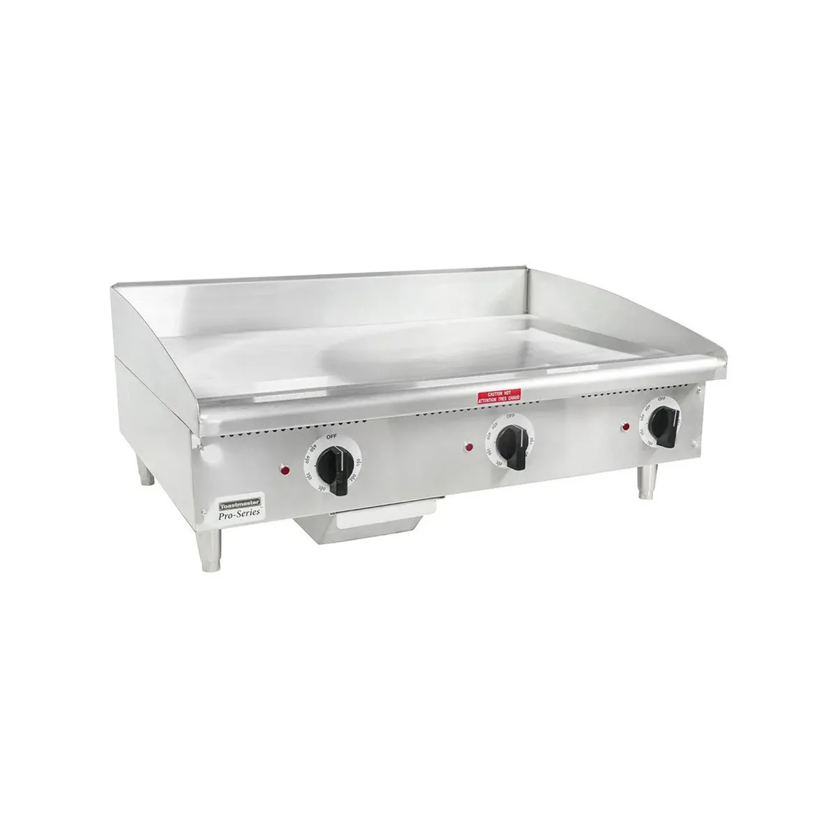 Toastmaster TMGE36 36" Countertop Electric Griddle with 36" x 21" Surface, Thermostatic Controls, 208/240v
