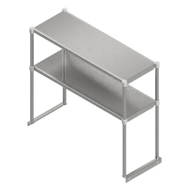 John Boos OSE26FK-1284 Overshelf, Double, 84"W X 12"D