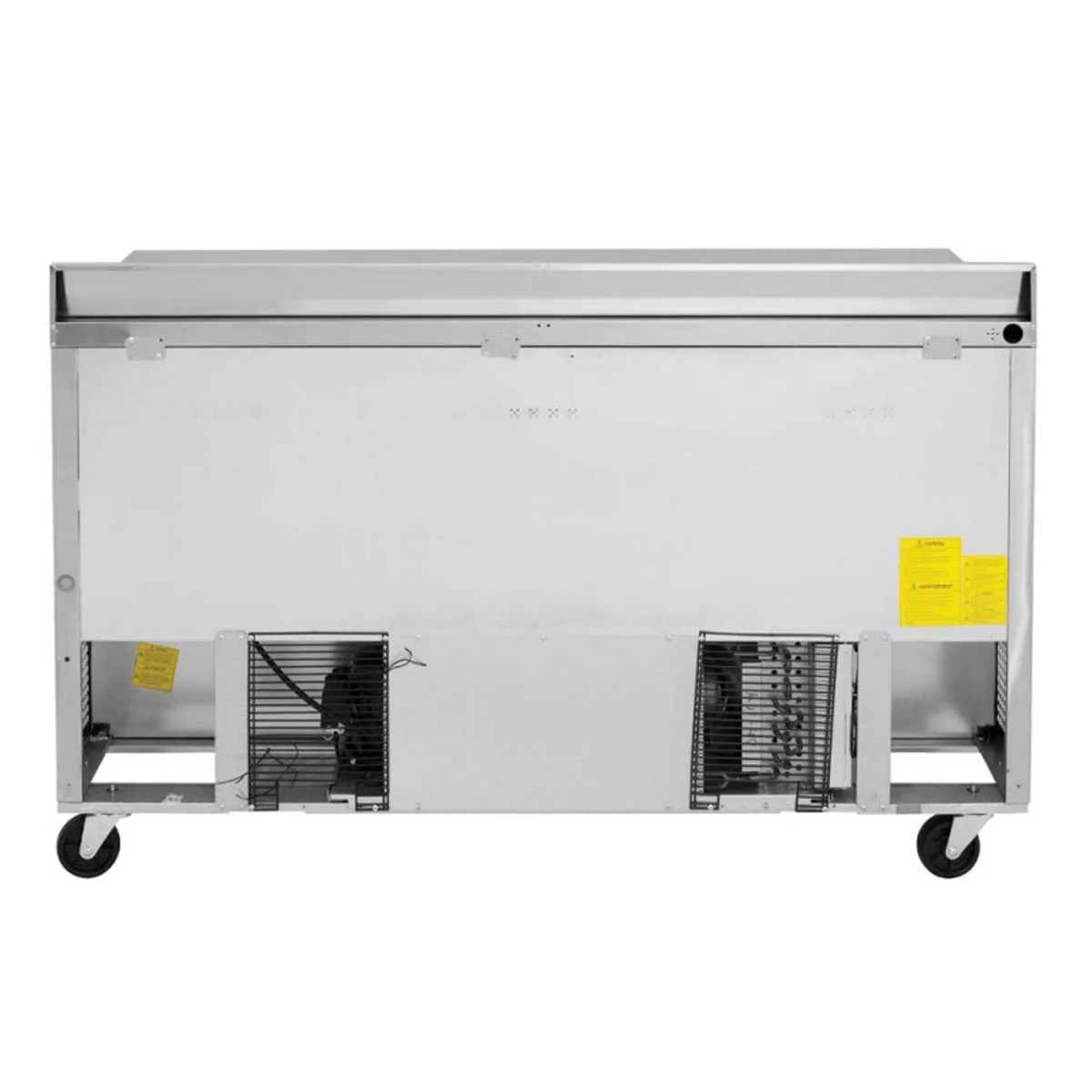 Turbo Air TWR-60SD-D4-N 60" 2-Section Worktop Refrigerator w/ 4 Drawers, 16 cu. ft.