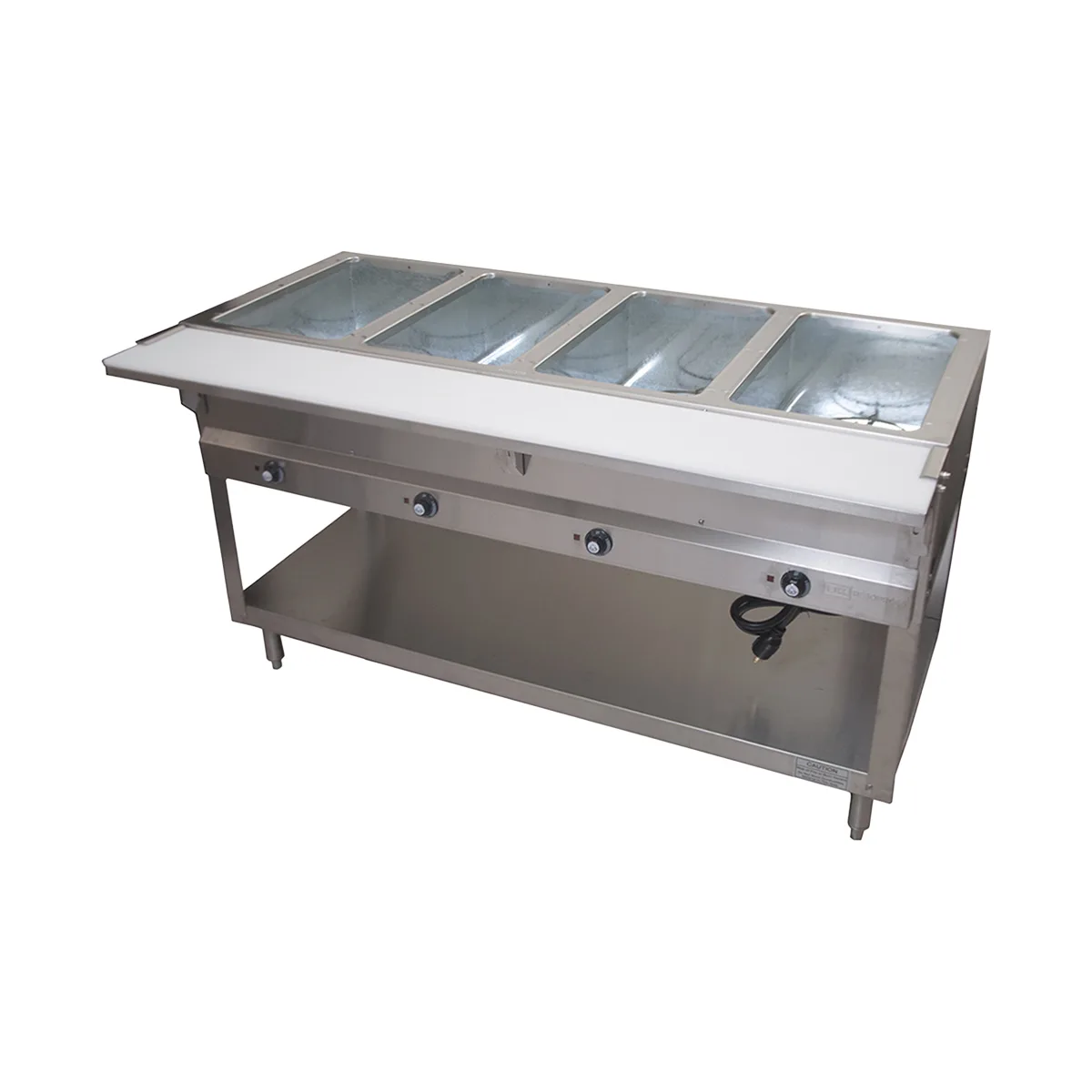BK Resources STESW-4-240 58" Electric Steam Table, (4) Pan Sealed Wells