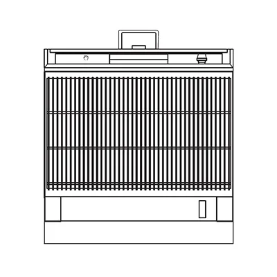 Southbend P36N-CCC 36" Gas Heavy Duty Range w/ 36" Full Charbroiler, Modular Base, 96.000 BTU