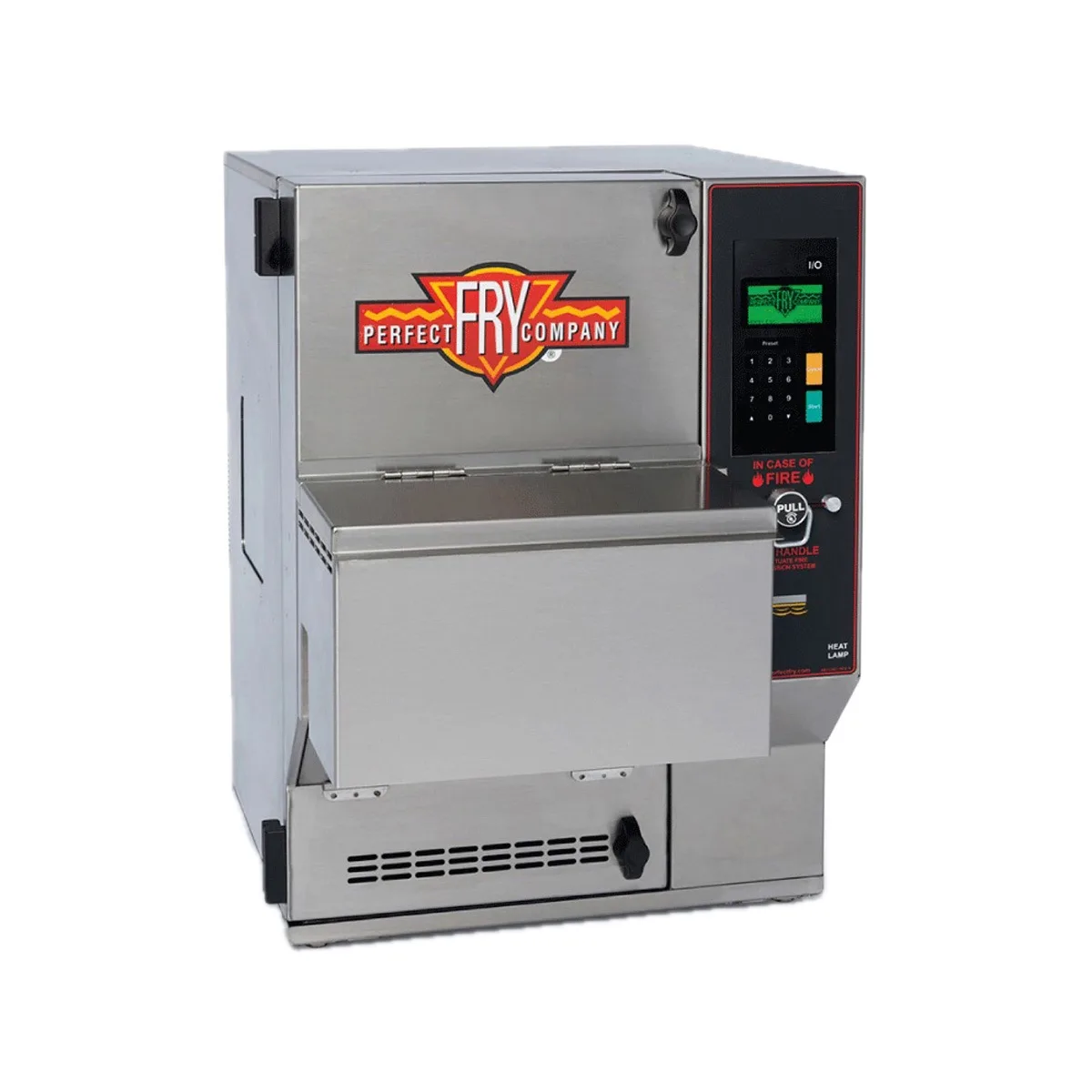 Perfect Fry PFA730 Countertop Fully Automatic Ventless Fryer, 2.9 Gallons, Touchscreen Control
