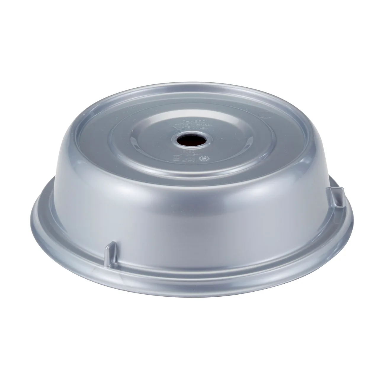 Cambro 806CW486 Silver Plate Cover, 8-7/16" ID, 2-11/16" H, Dishwasher Safe, Fits Heated Carts 210°F