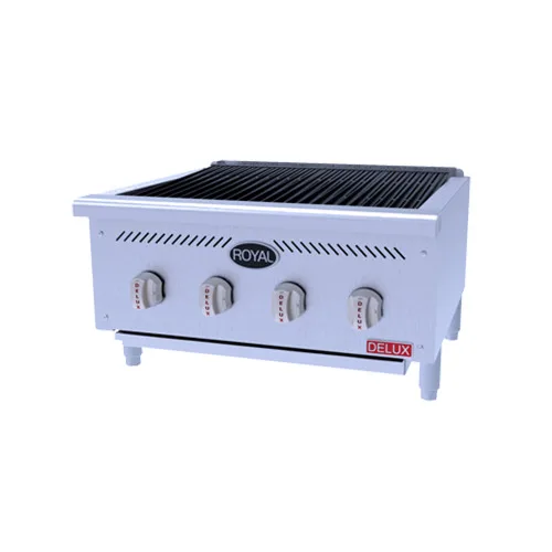 Royal Range of California RB-846 46" Countertop Gas Radiant Charbroiler, (8) Burners, 116.000 BTU