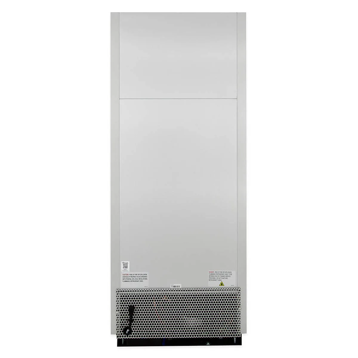 True T-12-HC 24" 1-Section Reach-In Refrigerator w/ Solid Door, Bottom Mount, Stainless Steel Front-Aluminum Sides