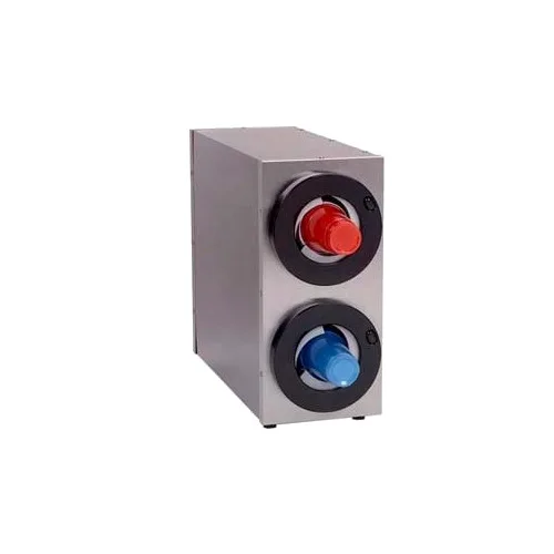 Antunes DACS-20 Countertop Dial-A-Cup Dispenser with Two DAC-10 Components