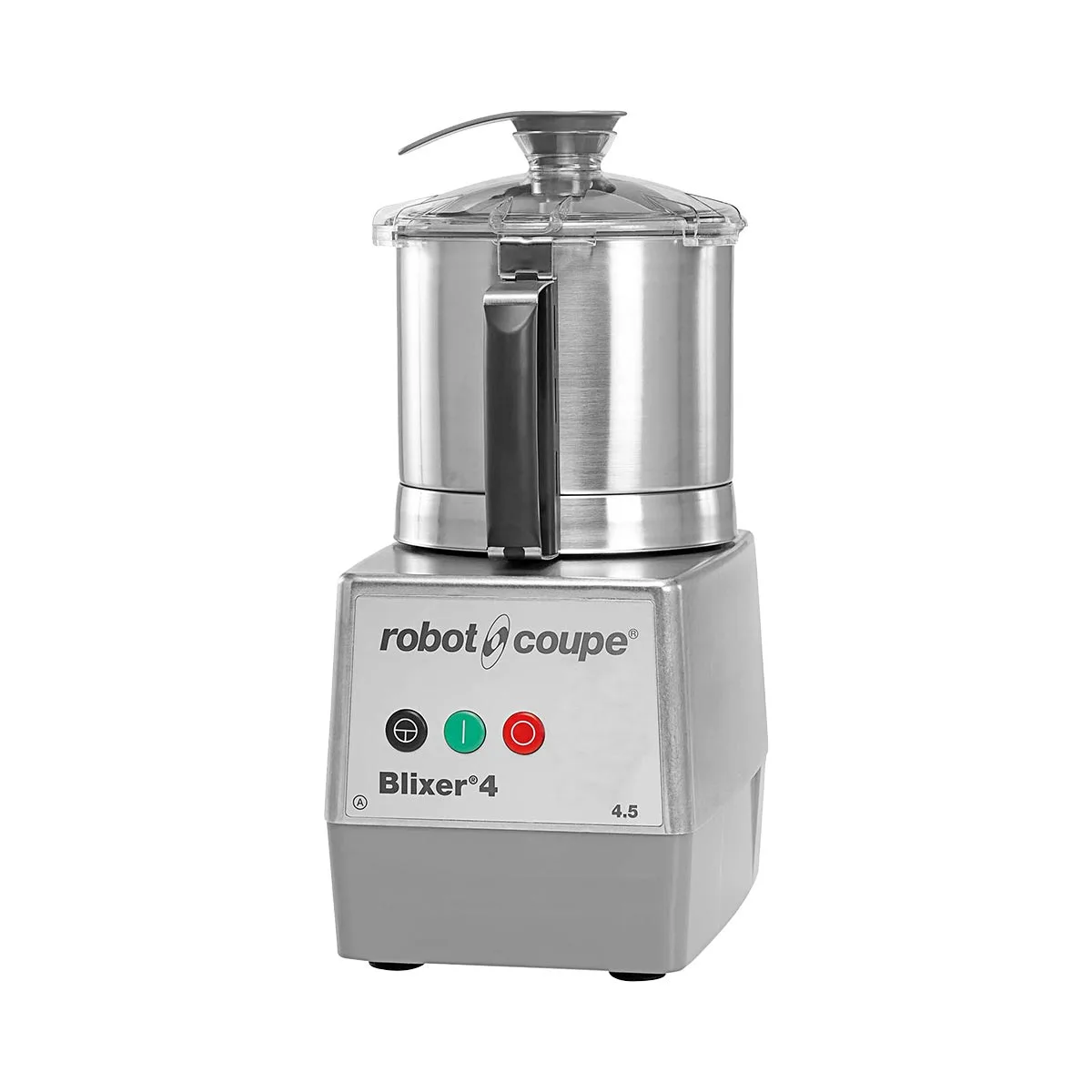 Robot Coupe BLIXER4 Food Processor, 4.5-L Stainless Steel Batch Bowl, 1-Speed, 1 1/2 hp