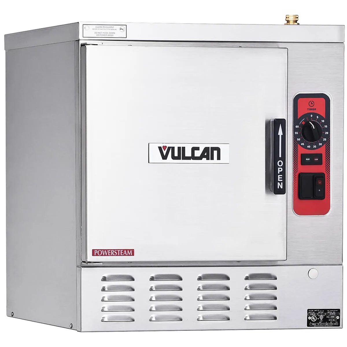 Vulcan C24EA5 PS PowerSteam 5 Pan Countertop Electric Convection Steamer w/ Professional Controls