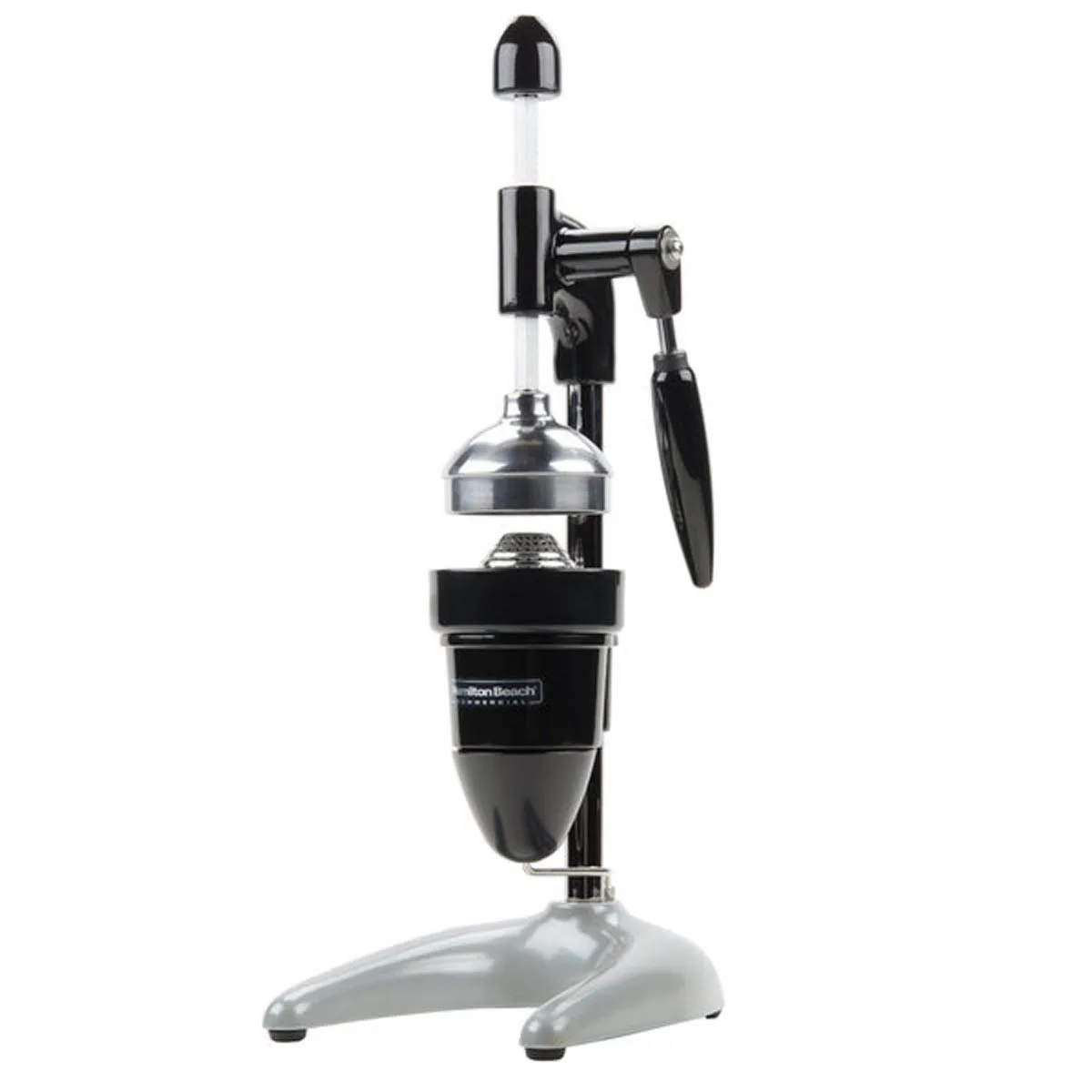 Hamilton Beach 932 Lever / Crank Type Manual Citrus Juicer w/ Swing-Out Drip Cup