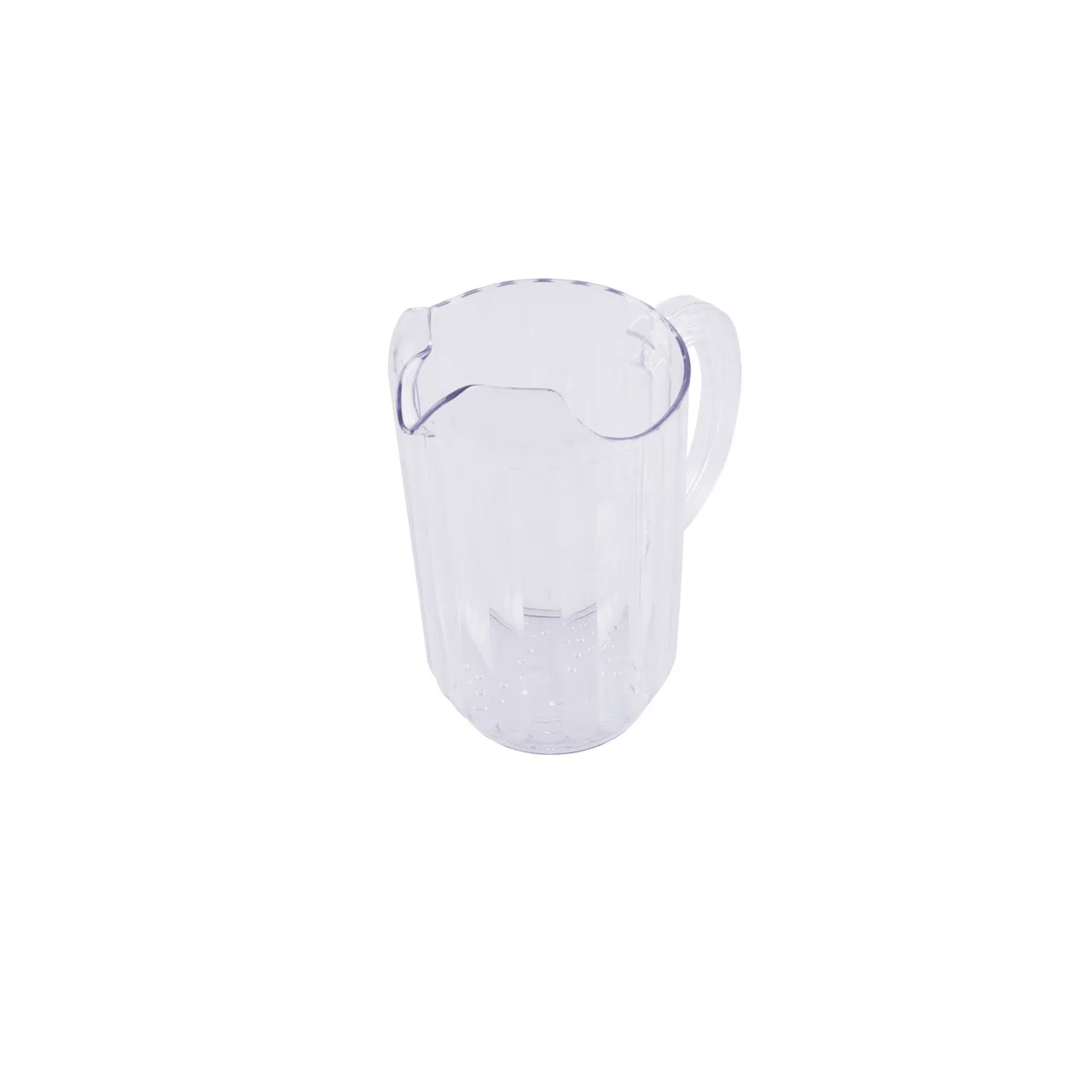CAC China WPBV-48C 48‑Oz Clear Polycarbonate Water Pitcher with Handle, NSF Certified, 1‑Spout