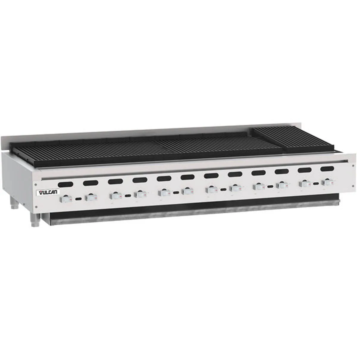 Vulcan VACB72 72" Countertop Heavy Duty Gas Radiant Charbroiler w/ (13) Burners, 221.000 BTU