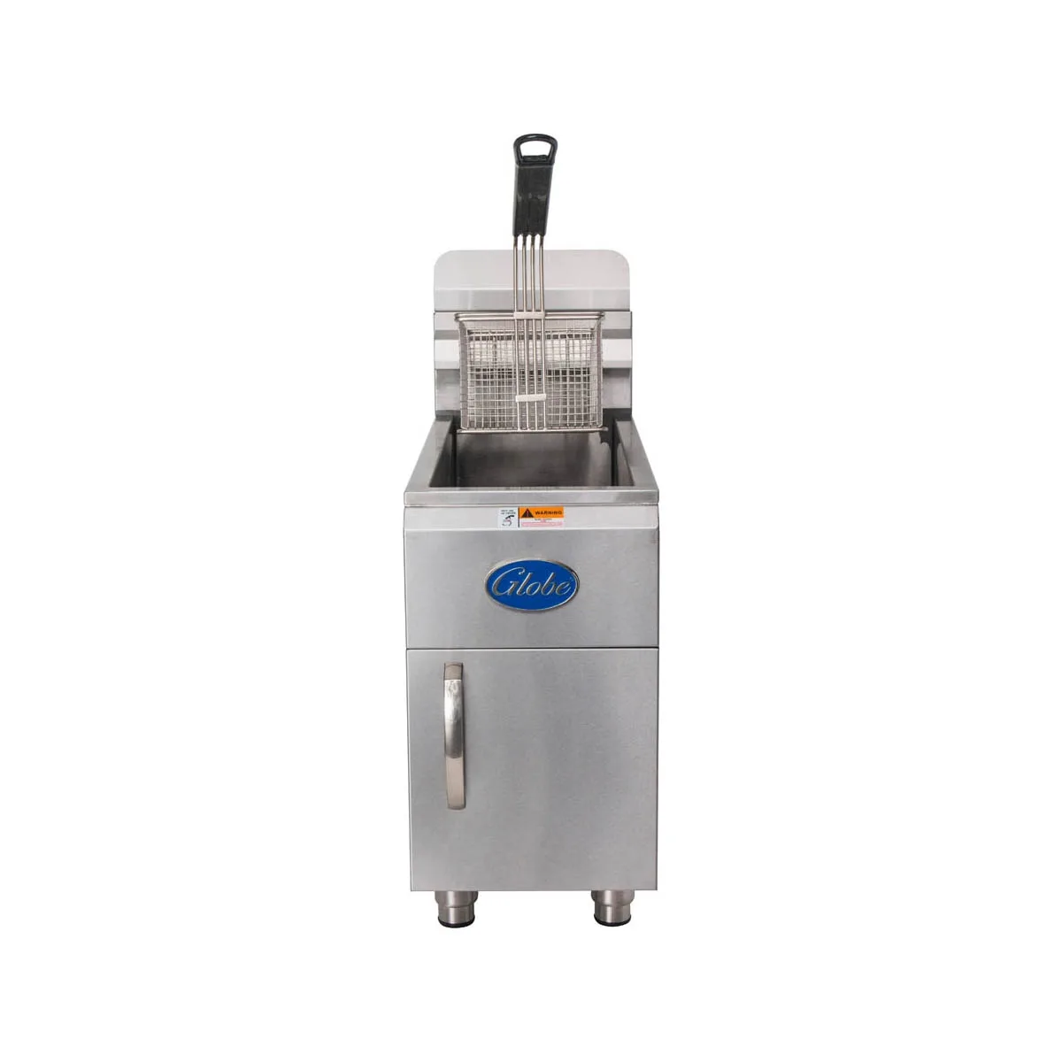 Globe GF15PG Full Pot Countertop Gas Fryer w/ 15 lbs Capacity, 1 Basket, LP Gas, 26,500 BTU
