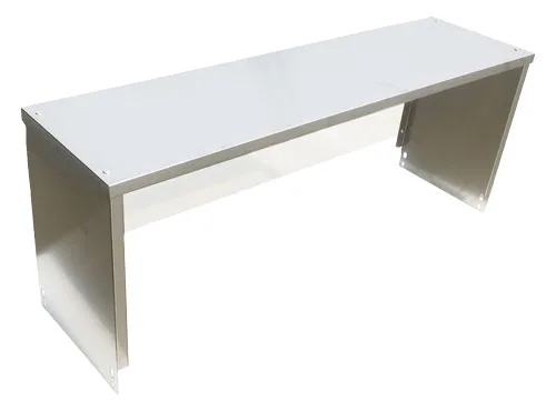 Omcan USA 47022 Sneeze Guard For 3 Pan Steam Table, 44"W X 12"D X 15"H