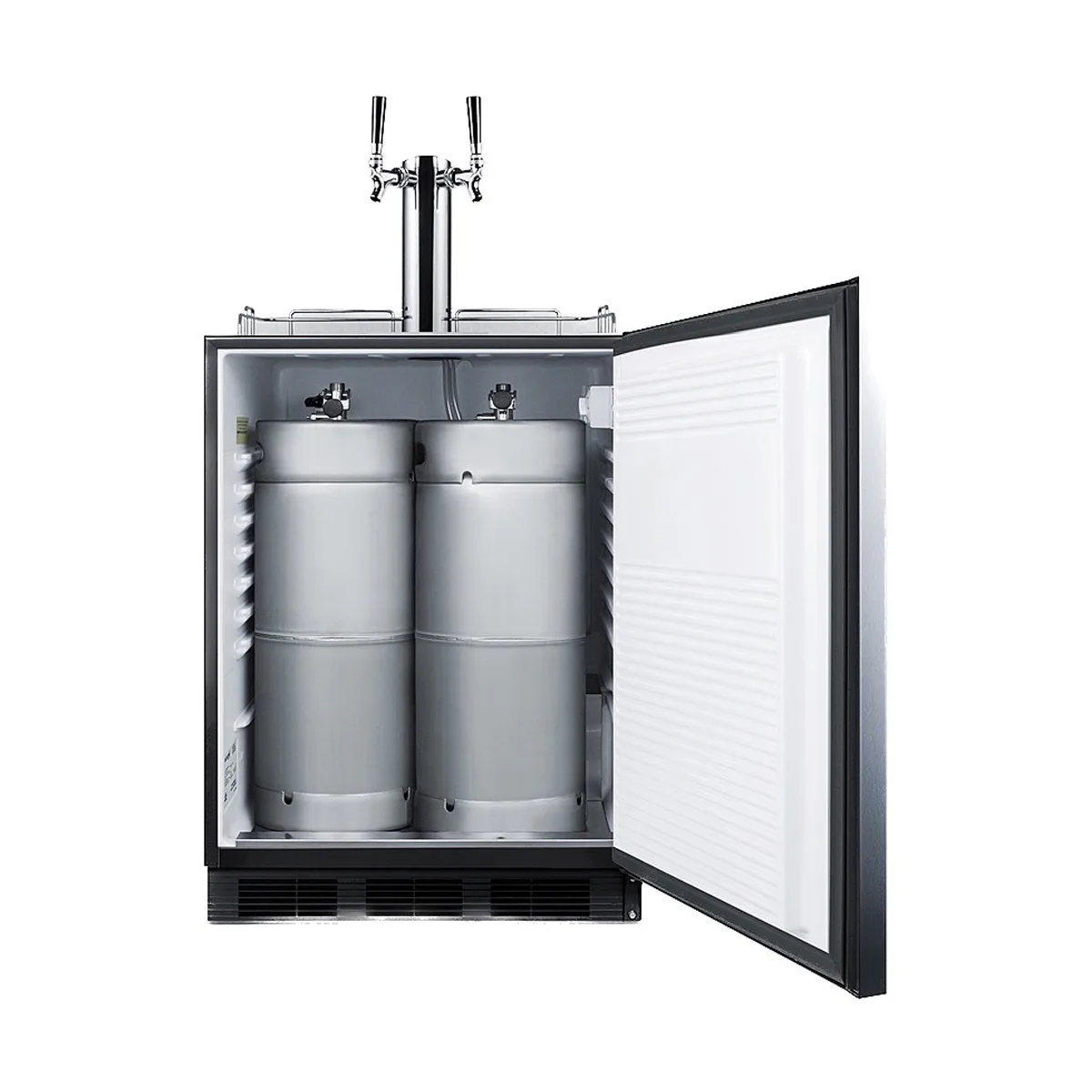 Summit SBC58BLBIADAWKDTWIN 24" Draft Wine Dispenser, ADA compliant, 5.5 cu. ft.