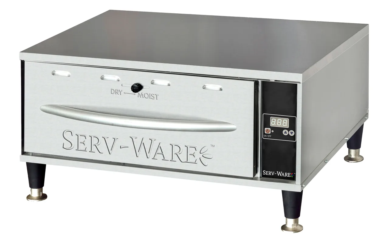Serv-Ware SWPWDS-1 Free Standing Food Warming Drawer Unit, (1) Drawer, 450 W