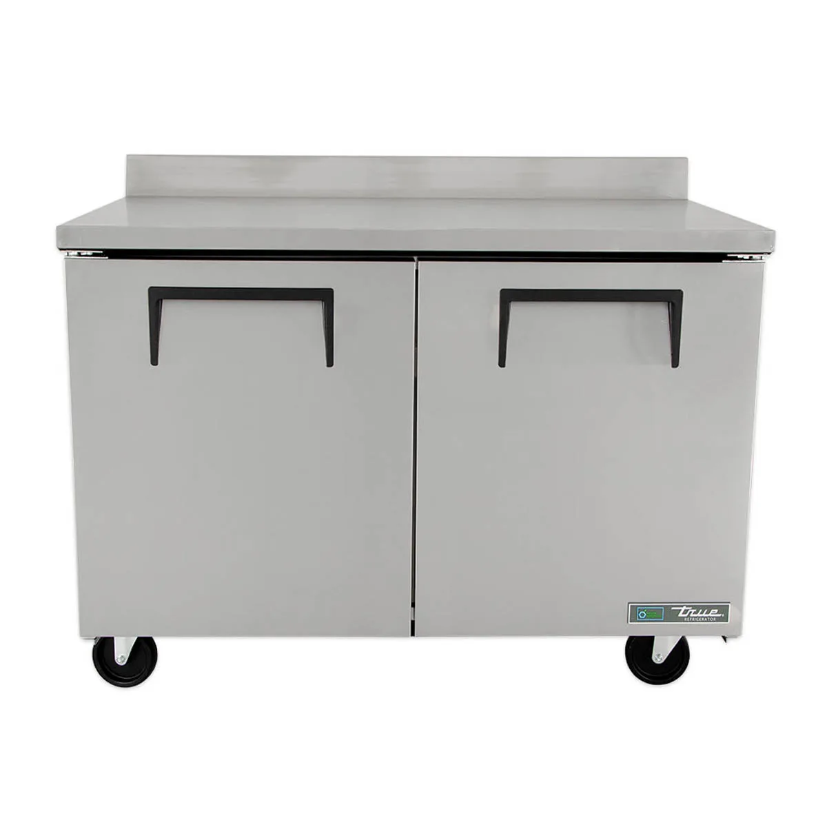 True TWT-48-HC 48" 2-Section Worktop Refrigerator w/ 2 Doors, Rear Mounted