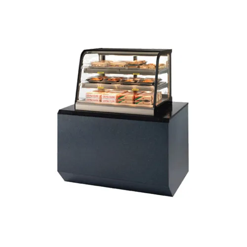 Federal Industries CH4828SSD 47" 3-Glass Door Food Display, 20 cu. ft., Bottom Mount, Heated Shelves