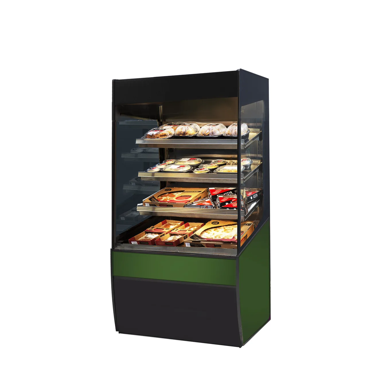 Federal Industries VHSS3660S 36" Merchandiser, 3 Heated Shelves, Interior, LED, 208‑240V