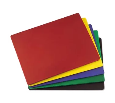 Browne USA 57361212 Plastic Cutting Board - 12" x 18" x ½" Brown Poly NonSkid, Dishwash Safe, NSF