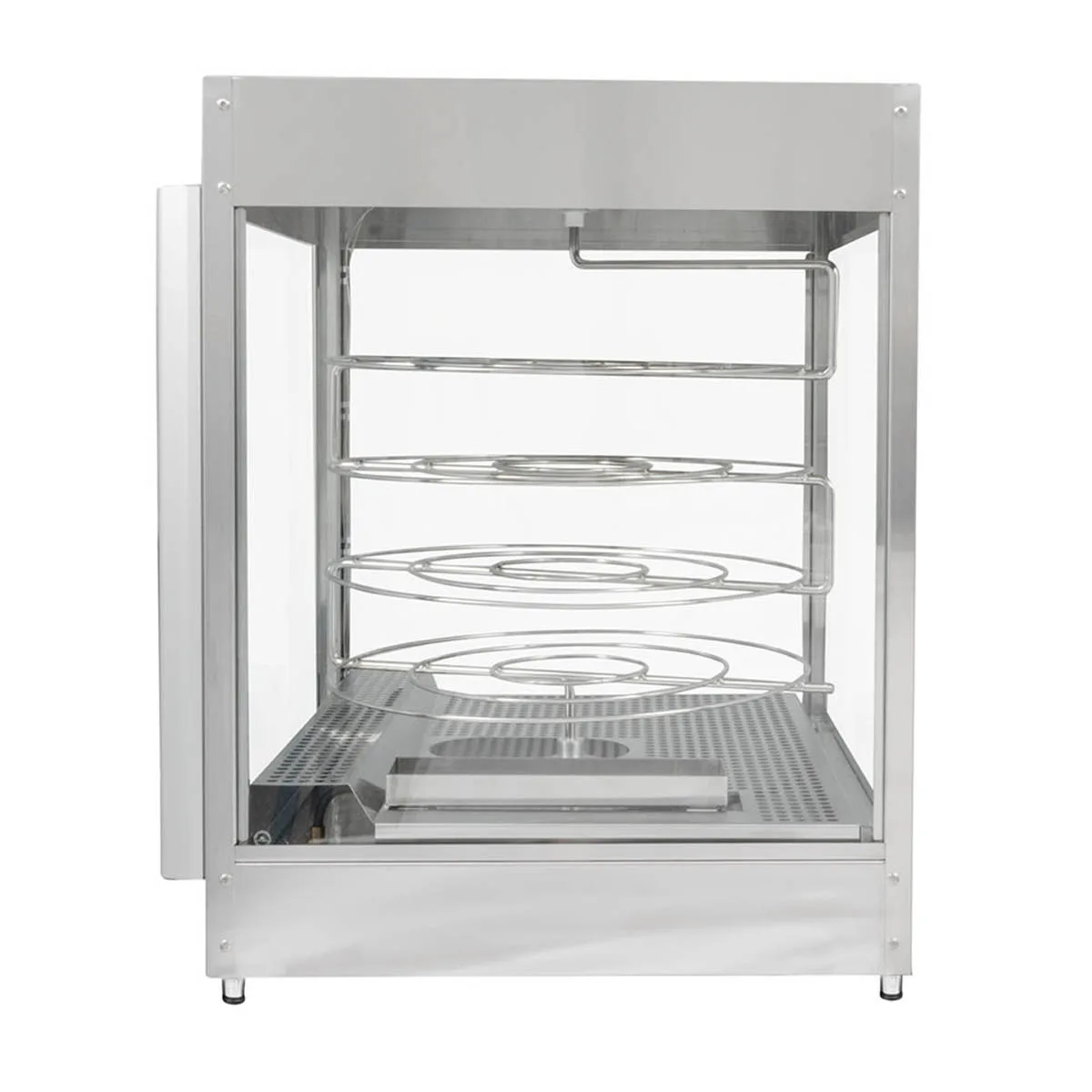Doyon DRPR4S 22" Full Service Countertop Food Warmer/Display Case, 4 Shelves
