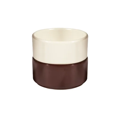 GET S-640-IV Ramekin, 4 Oz, 3-1/4" Dia. x 1-1/2" Deep, Melamine, Ivory, Break-Resistant - 1 Dozen