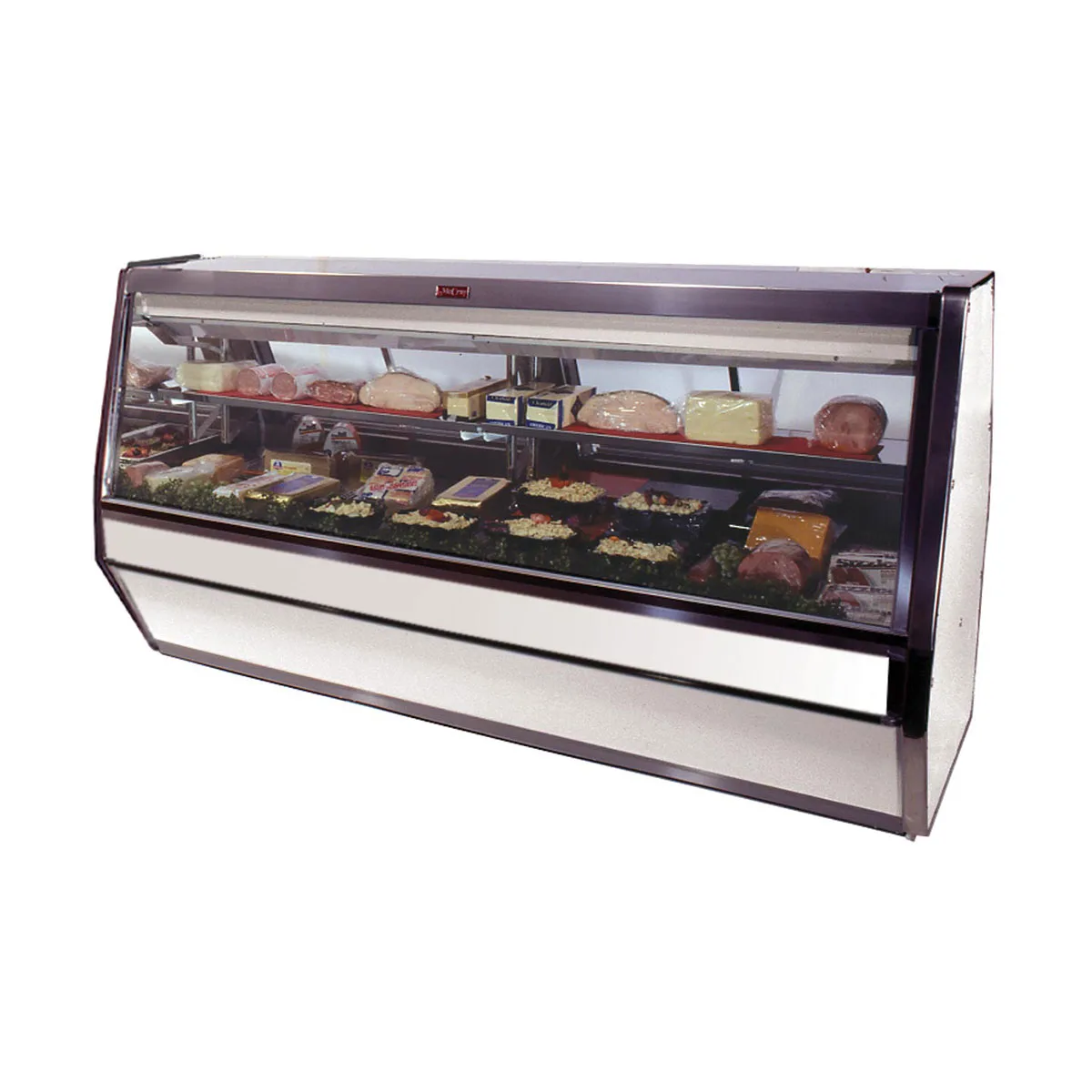Howard-McCray SC-CDS40E-6-S-LED 75" Flat Refrigerated Deli Display Case