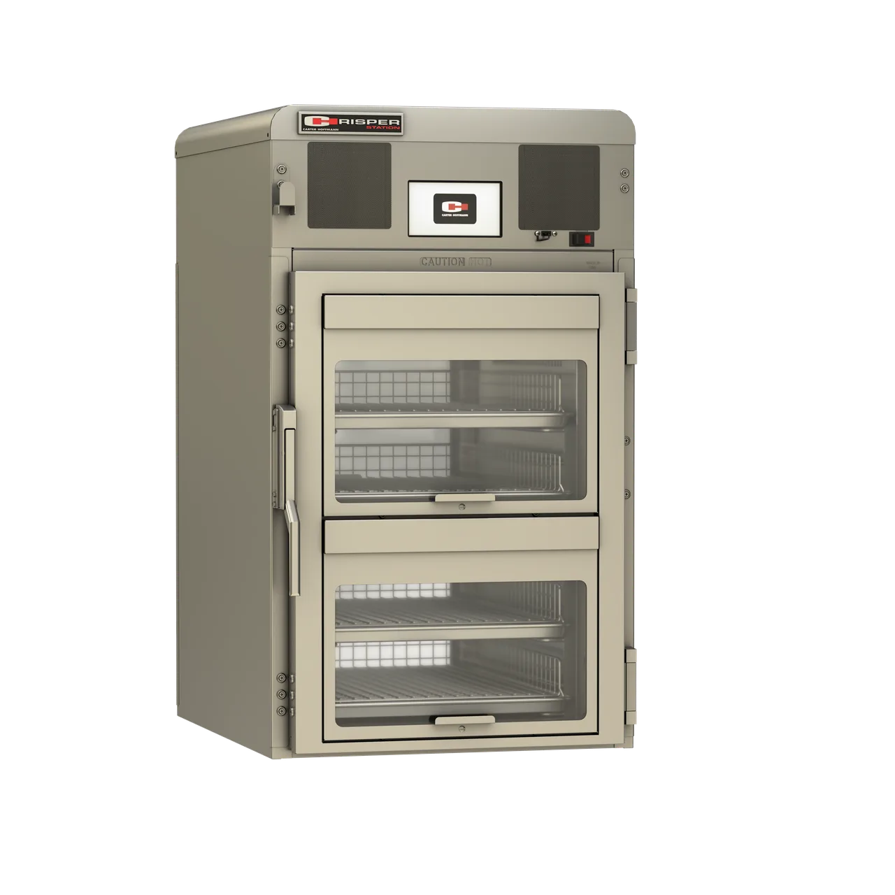Carter-Hoffmann FFS4V-25T1 Chrisper Station Countertop Insulated Heated Cabinet w/ (4) Pan Capacity