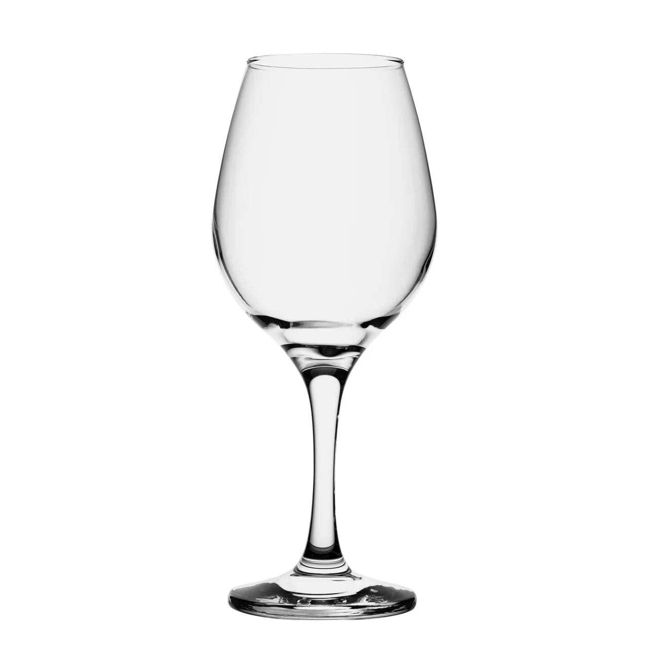 Steelite P440265 Wine Glass - 12.25 oz, 7.75"H x3.25"M x2.5"T x2.75"B, Soda Lime Glass,Amber - 24/Case