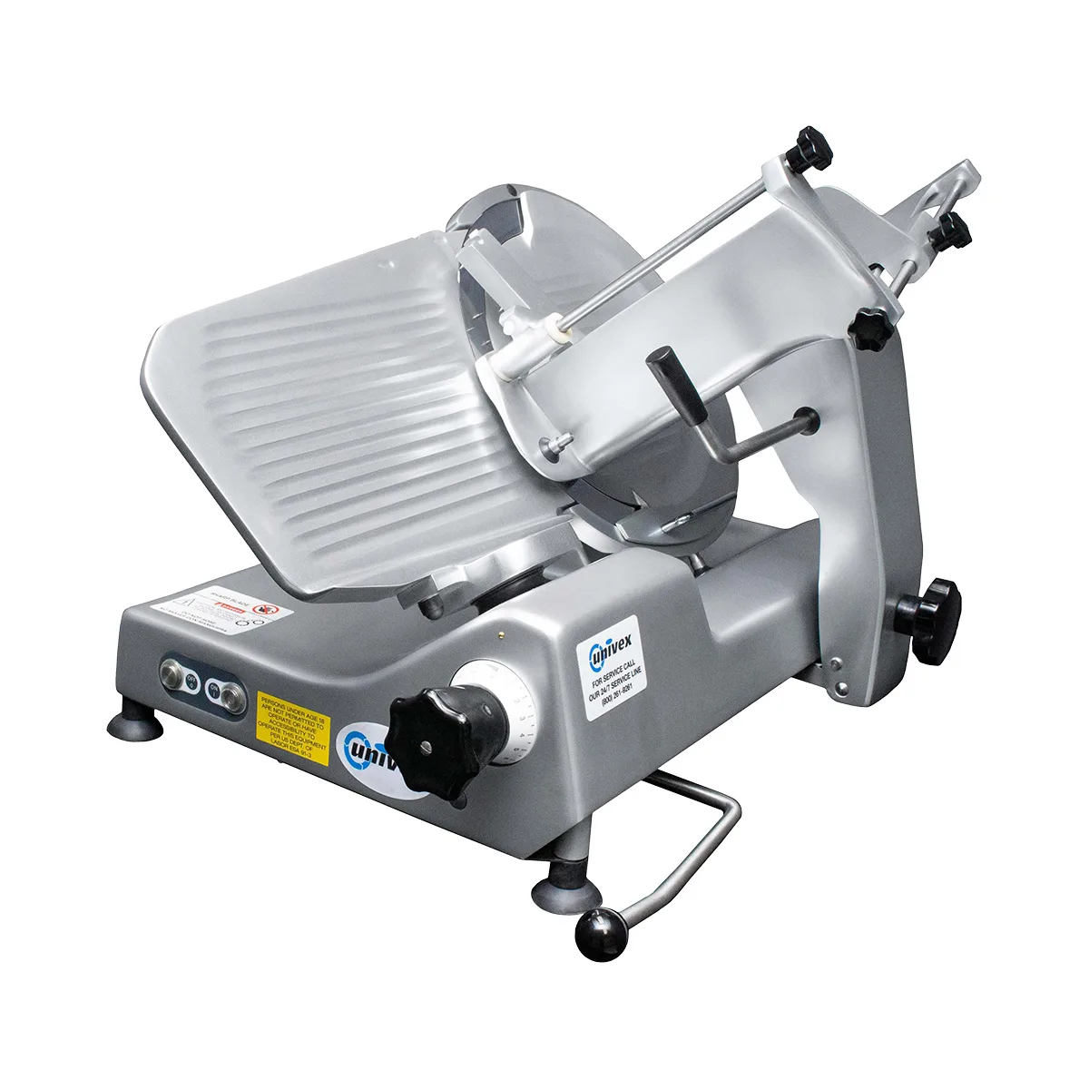 Univex 1000M Meat Slicer – 13” Blade, Belt‑Driven, Gravity Feed, 0‑0.875” Slice, 1/2 HP Motor, NSF Certified