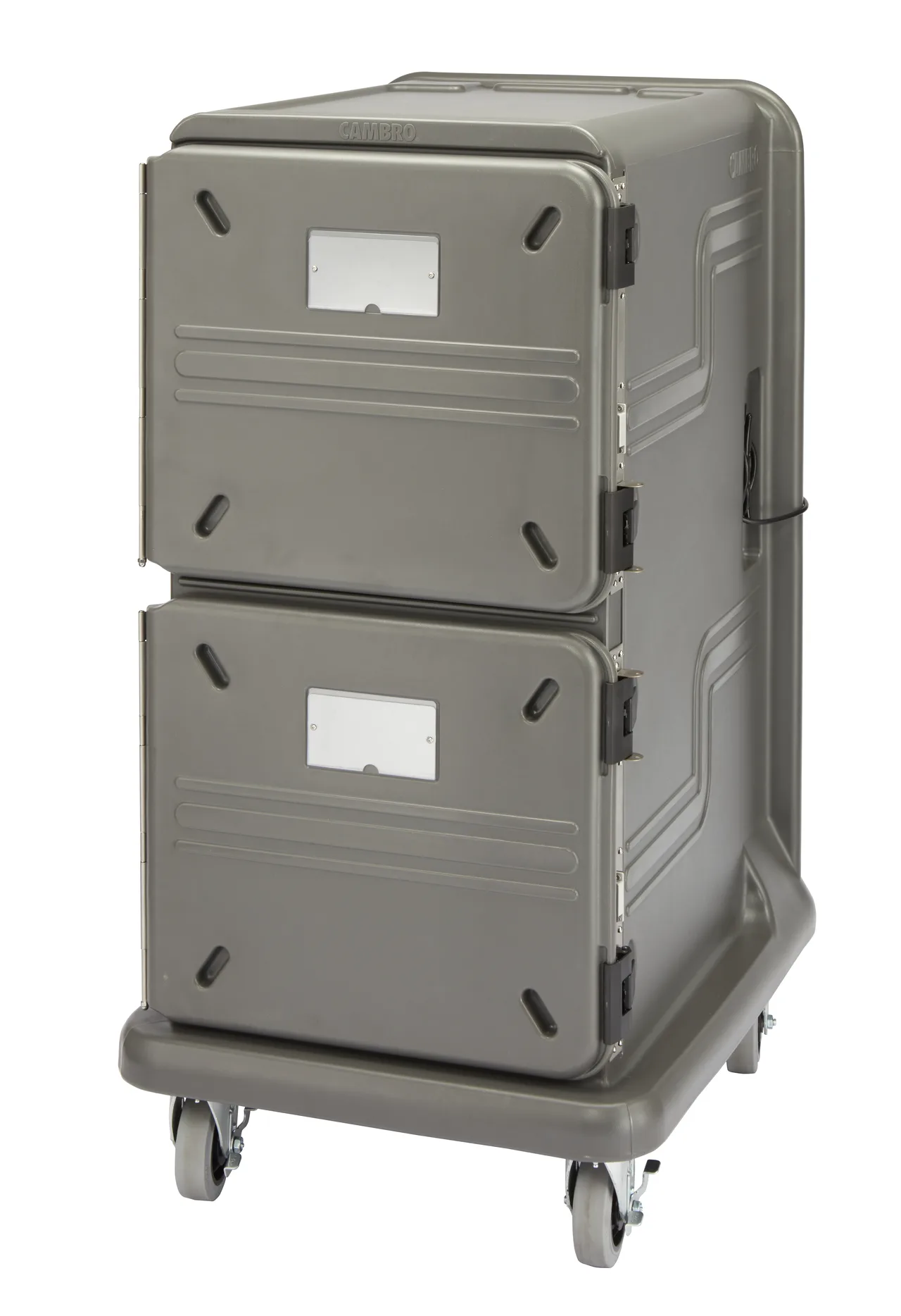 Cambro PCU1600HH615 Pro Cart Ultra Hot Food Pan Carrier - (2) Active Hot Compartments