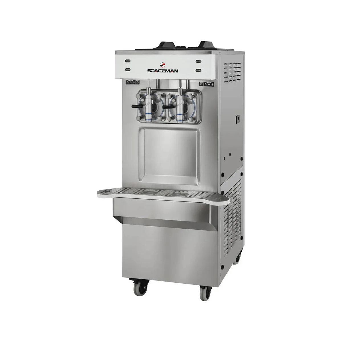 Spaceman 6795-C Cylinder Type Frozen Beverage Machine, Floor Model w/12.7 qt. Hopper - 5hp - Double