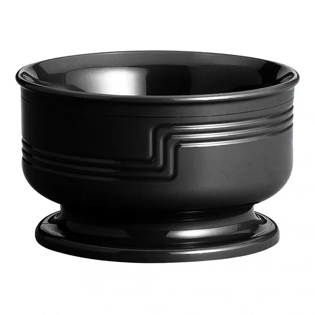 Cambro MDSB9110 Large Bowl, 9 Oz (4‑3/8" Dia x 2‑2/5" H), Black PP, NSF, Dishwasher Safe