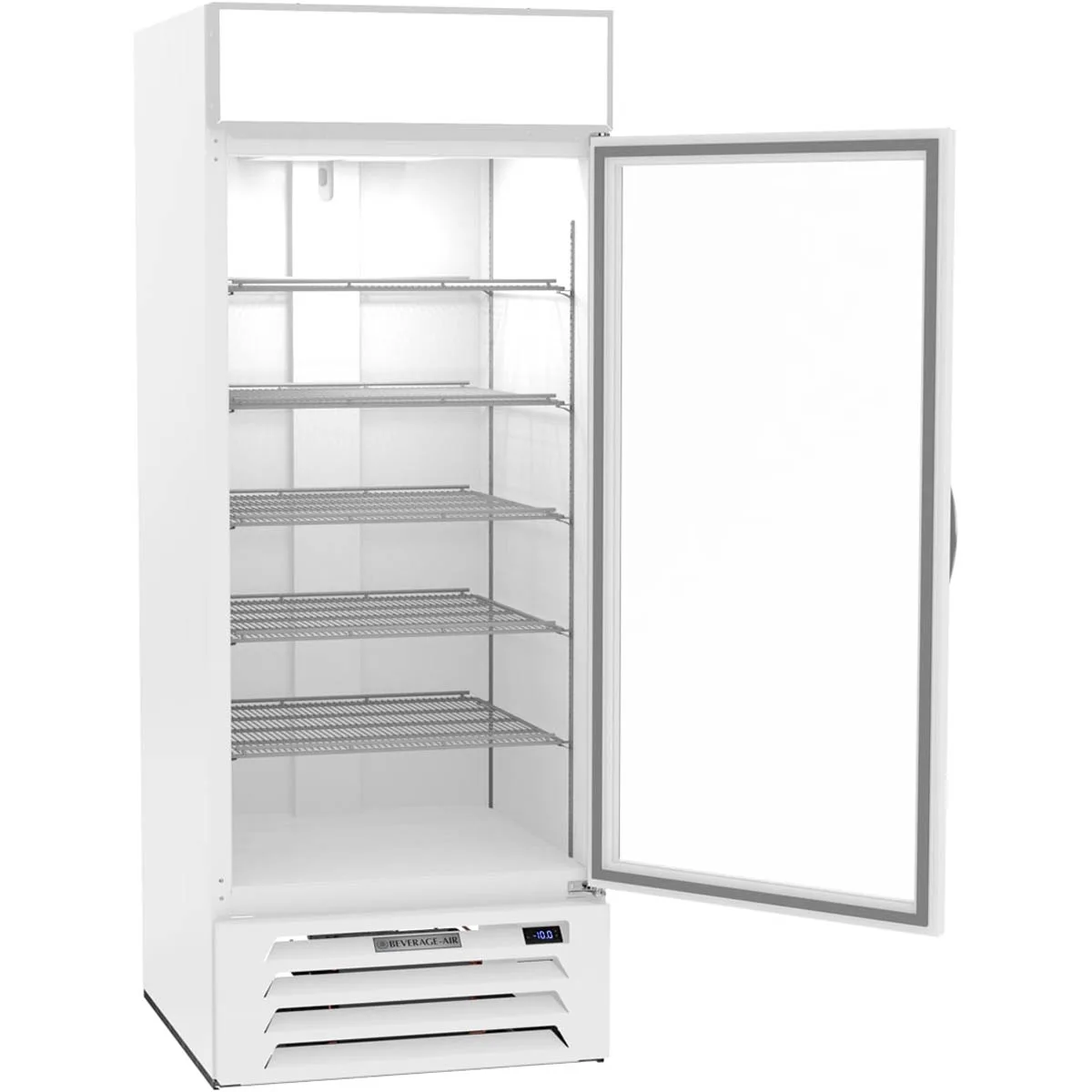 Beverage Air MMR27HC-1-W-WINE 30" Glass Door Wine Merchandiser, Single Temperature, 25.97 cu. ft.