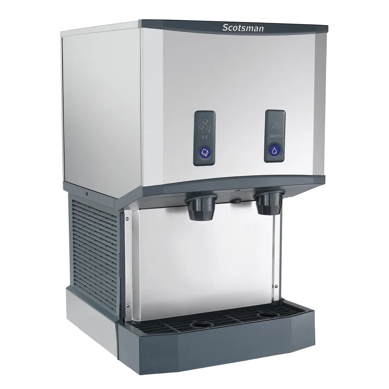 Scotsman HID525WBX-1 Ice/Water Dispenser, Water‑Cooled Nugget Ice, 500 lb/Day, 25 lb Bin, Countertop