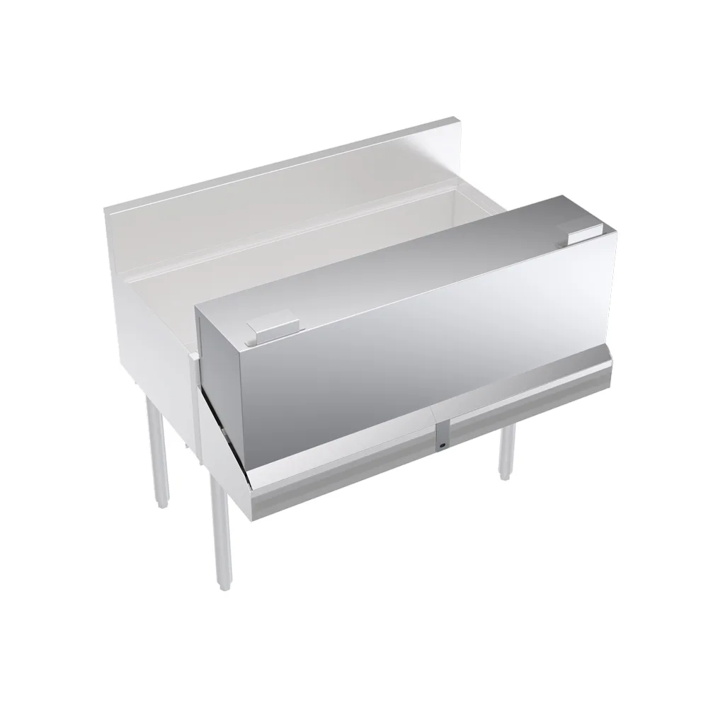 Krowne KR-DC40 Locking Cover for Double Speedrail, 40" x 37"-42", Steel Construction - Double Style
