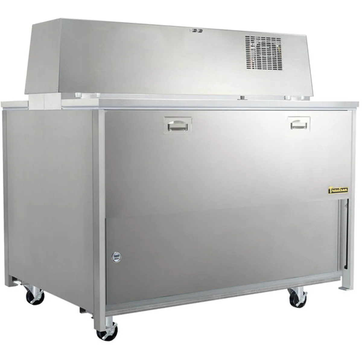 Traulsen RMC58S4 58" Single Sided Milk Cooler, Forced Air, 16 Crates Capacity