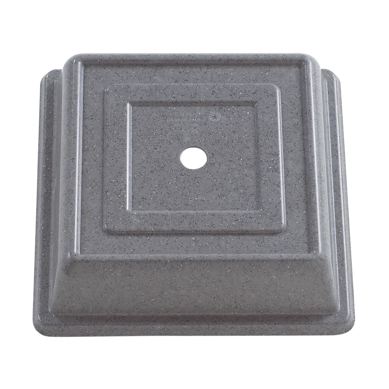 Cambro 978SFVS191 Plate Cover, Square 10" x 10" Gray Fiberglass, NSF‑Approved, Heat‑Resistant