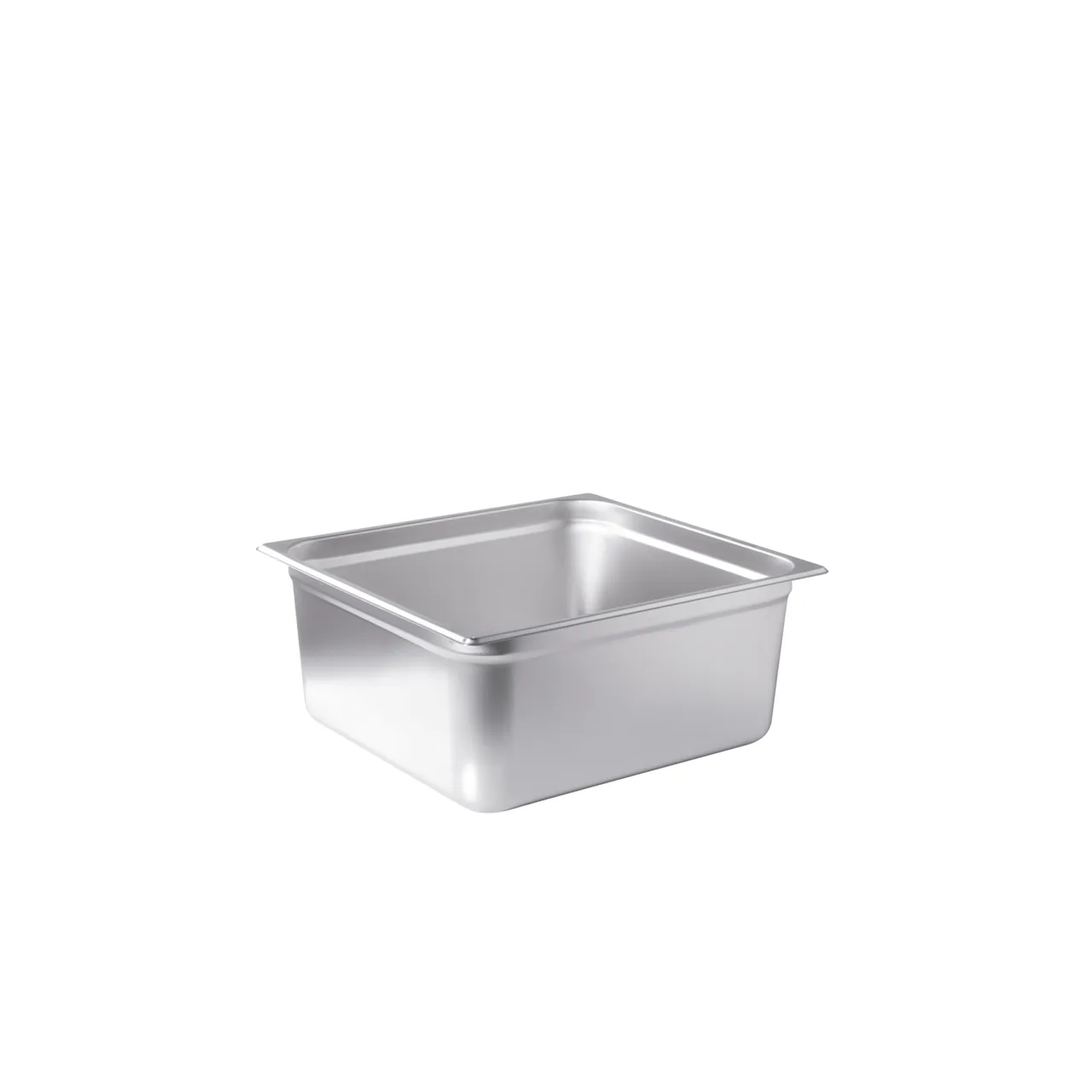 CAC China STP2T-24-6 Steam Table Pan, 2/3 Size, 6" Deep, 24‑Gauge Stainless Steel, Dishwasher‑Safe