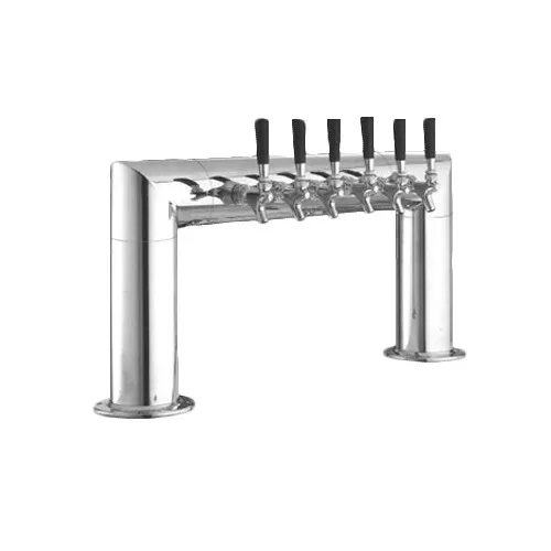 Perlick 4008-6B Pass-Thru Draft Beer Dispensing Tower, 10-3/8" Faucet Clearance