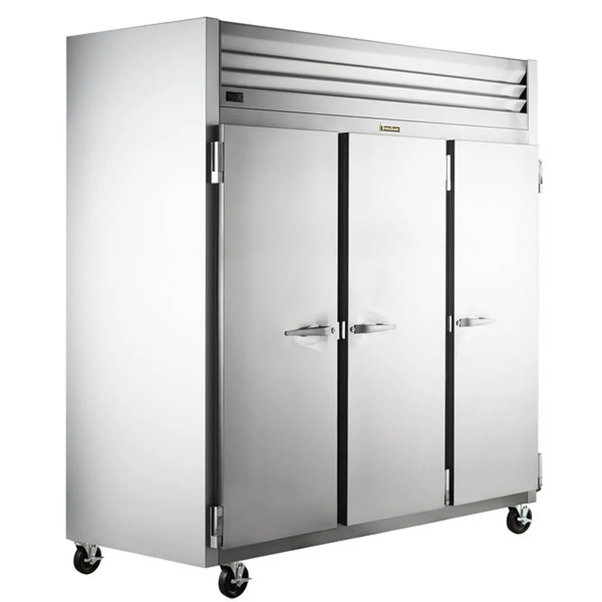 Traulsen G30010 76" 3-Section Reach-In Refrigerator w/ 3 Solid Doors (hinged left/right/right), Top Mount, 69.3 cu. ft.