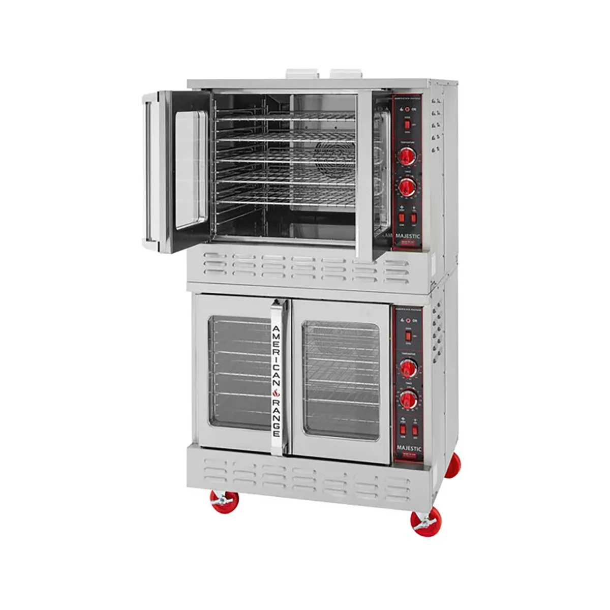American Range MSD-HE DBL Gas Convection Oven with Thermostatic Controls