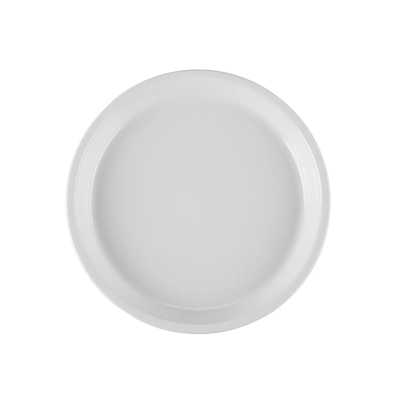 CAC China RCN-HS7 Plate, 7-1/2" Dia., 22/25" H, Round, Deep Rim - Dozen