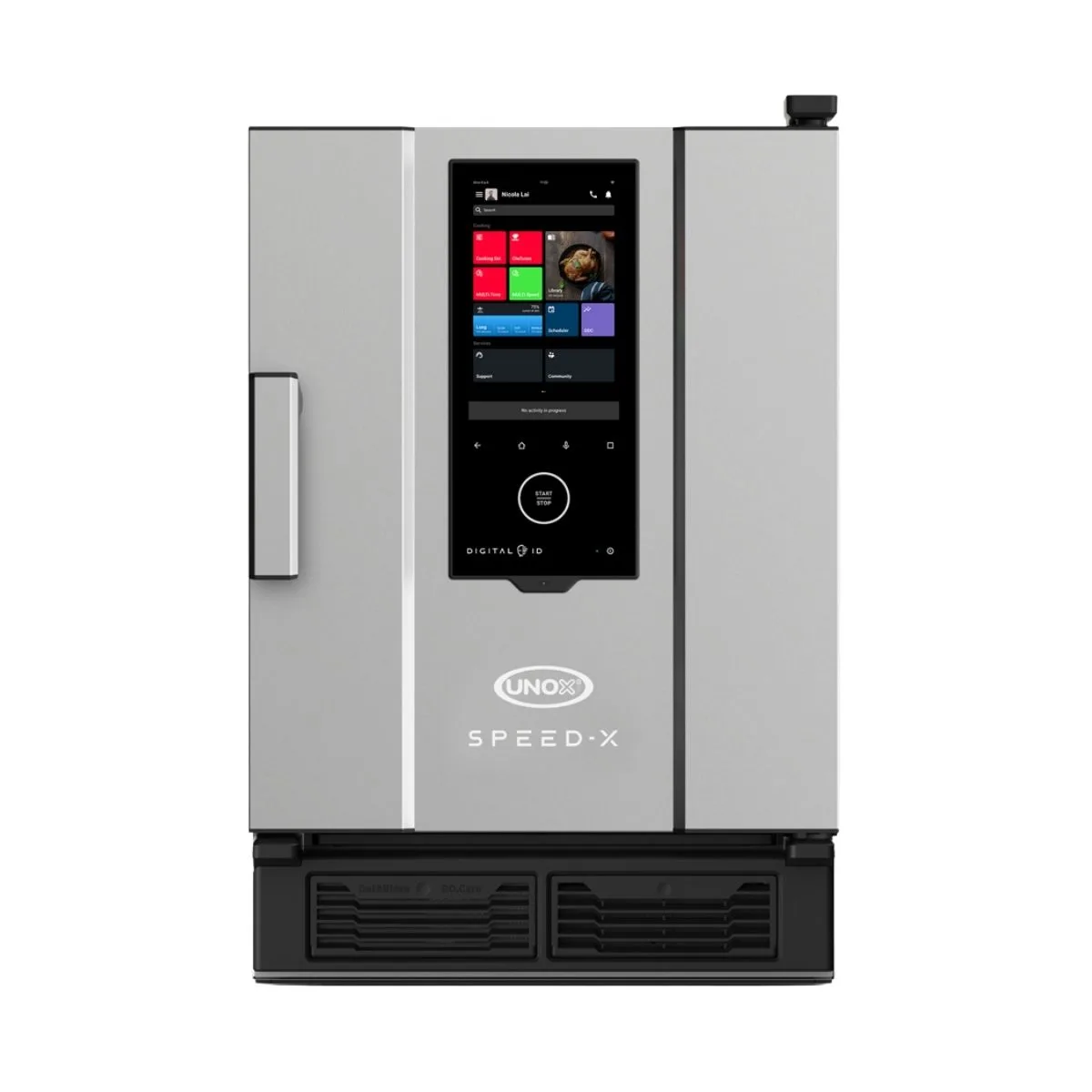 UNOX XAPA-0523-SXLS Electric Full Size 10 Pan Combi Oven w/ Programmable Controls, Steam Generator