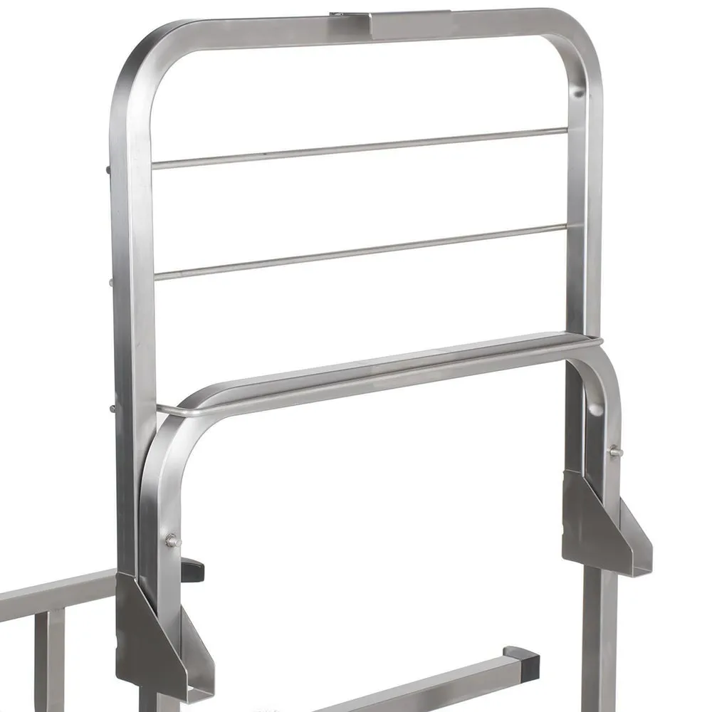 Robot Coupe 49066 Stainless Steel Trolley / Pan Cart holds (3) GN 1/1